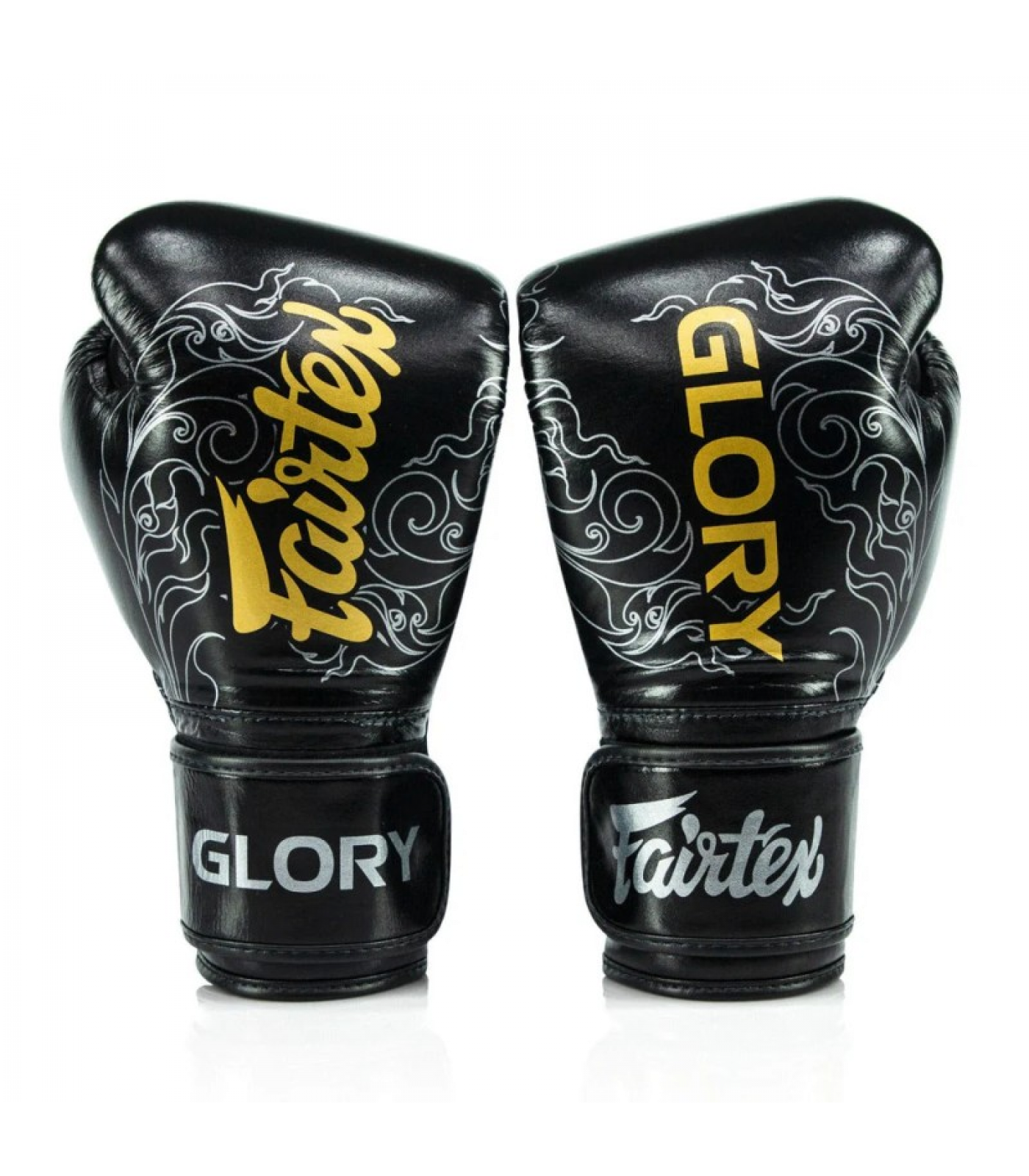 Боксови Ръкавици - Fairtex Glory BGVG3 Boxing Gloves - Black/Silver